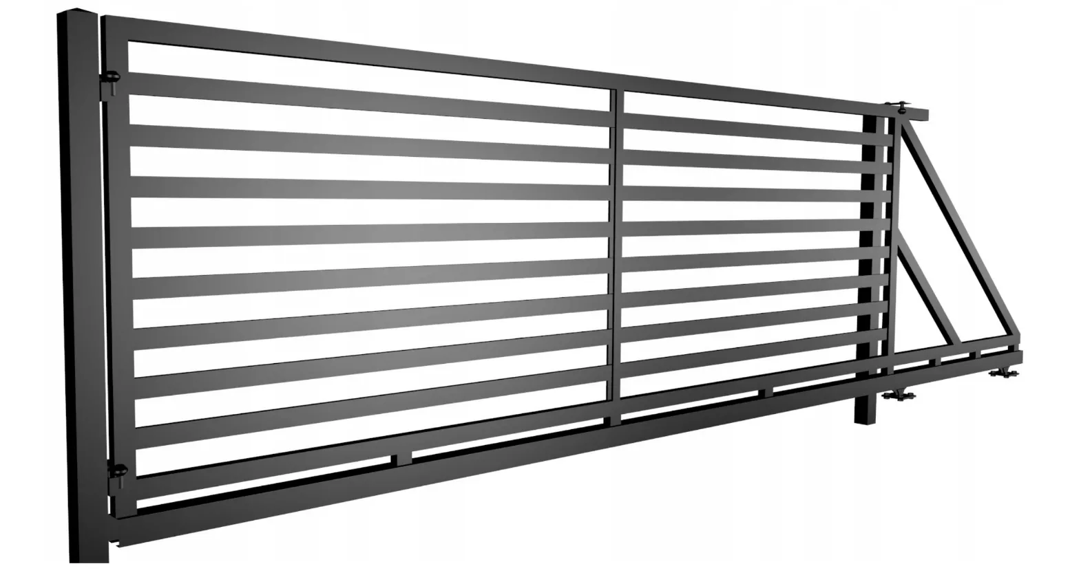 Brama metalowa